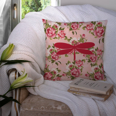 Floral Outdoor Throw Pillow