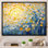«Blossoming Summer Buttercups Flower Field - Fleurs, reproduction sur toile (sans texture), art mural floral