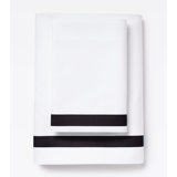 510 Thread Count Cotton Percale Sheet Set with Sky Border Frame