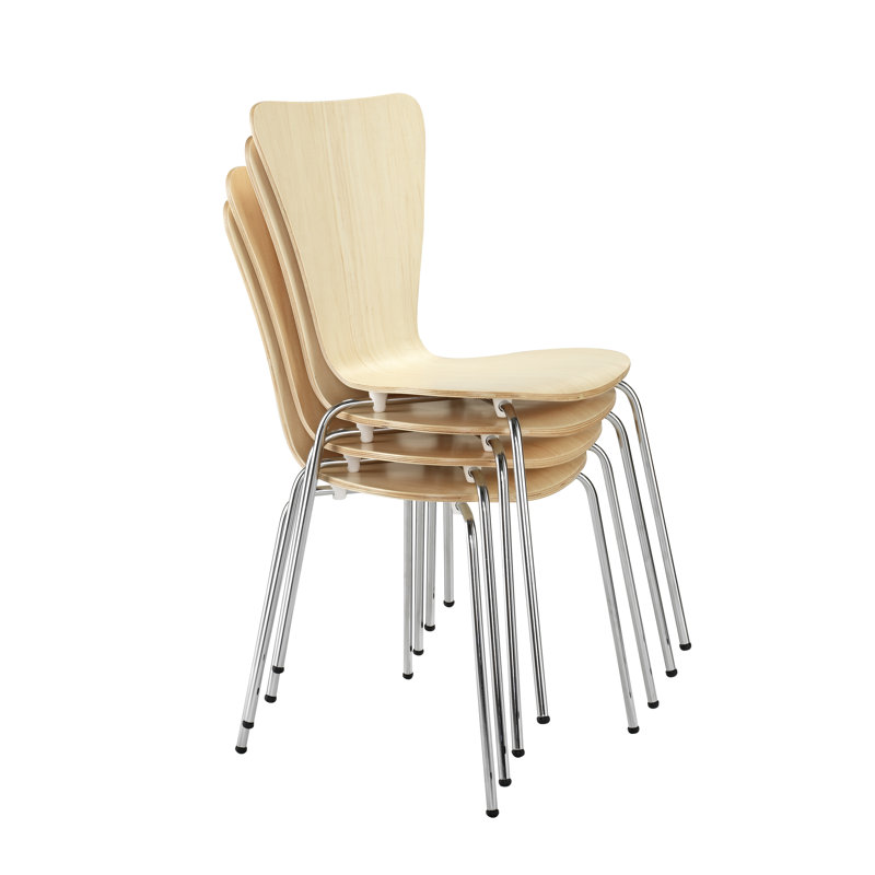 Rolph Stacking Chair, Beech
