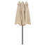 Parasol de marché rectangulaire 15 pi x 9 pi Tasia-499612974
