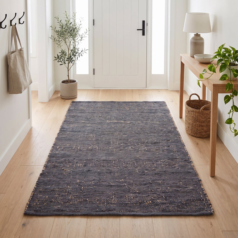Tapis campagnard en jute et coton Colston, Rectangulaire 3 pi x 5 pi