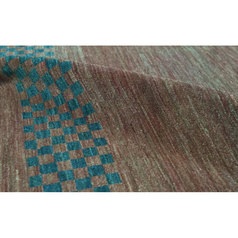 Hand-Knotted High-Quality Brown Area Rug