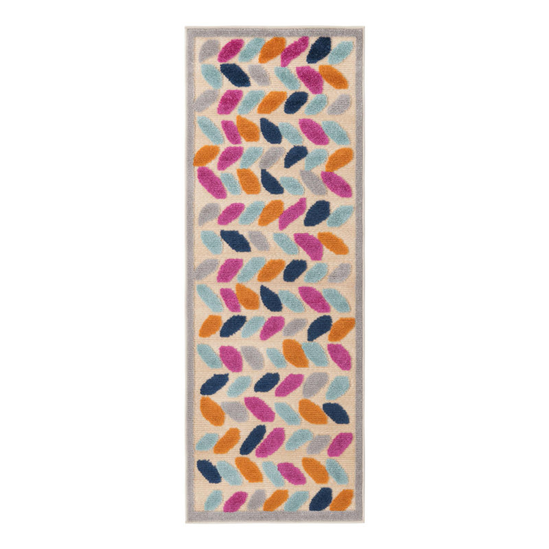 Tapis d'extérieur Rugs.com Oranjestad Aruba 1, Tapis de couloir 2 pi x 6 pi