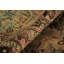 Tapis oriental en laine vert / brun 9 pi x 12 pi Aaru