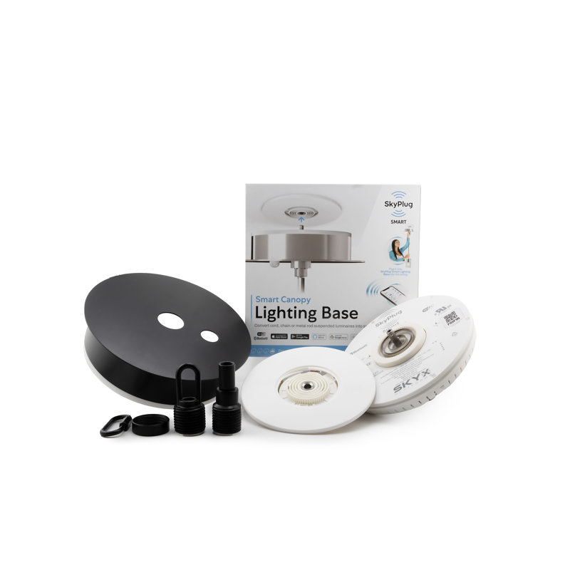 Ensemble d'éclairage intelligent SkyPlug - Mira, Noir mat