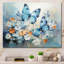 «Beshir Blue White Butterfly Symphony», art mural papillon-1536323557-1537088302