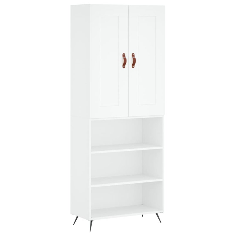 Lorrain 69.5cm Wide Highboard, White