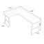 Bureaux en bois massif en L Burlywood-107559277-107559281