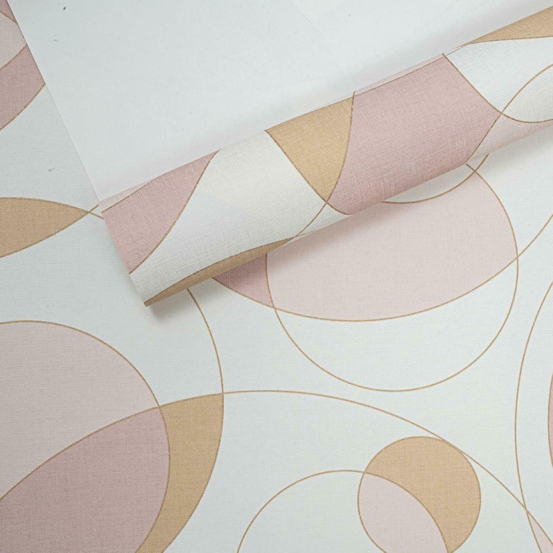 Metalic 10m x 53cm Matte Wallpaper Roll