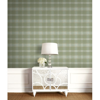 Coraine Plaid Double Roll