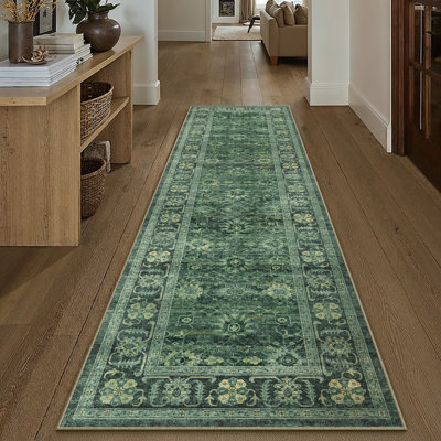 Tapis vert lavable à la machine Callia