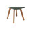 Karez 21.2" W Faux Leather Swivel Modern Dining Chair-301842003