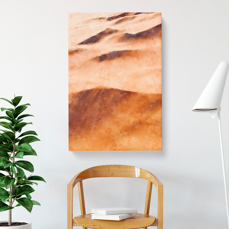 Sand Dune Ripples - Wrapped Canvas, 50cm H x 35cm W x 3cm D
