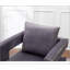 Fauteuil d'appoint rembourré Lenola, gris-1409263580