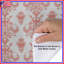Housses de couette à motif damassé rose-130698016