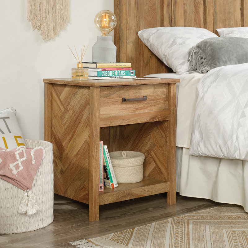 Mccaslin 22.13'' W Nightstand, Sindoori Mango