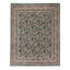 High-Quality Hand-Knotted Black Area Rug