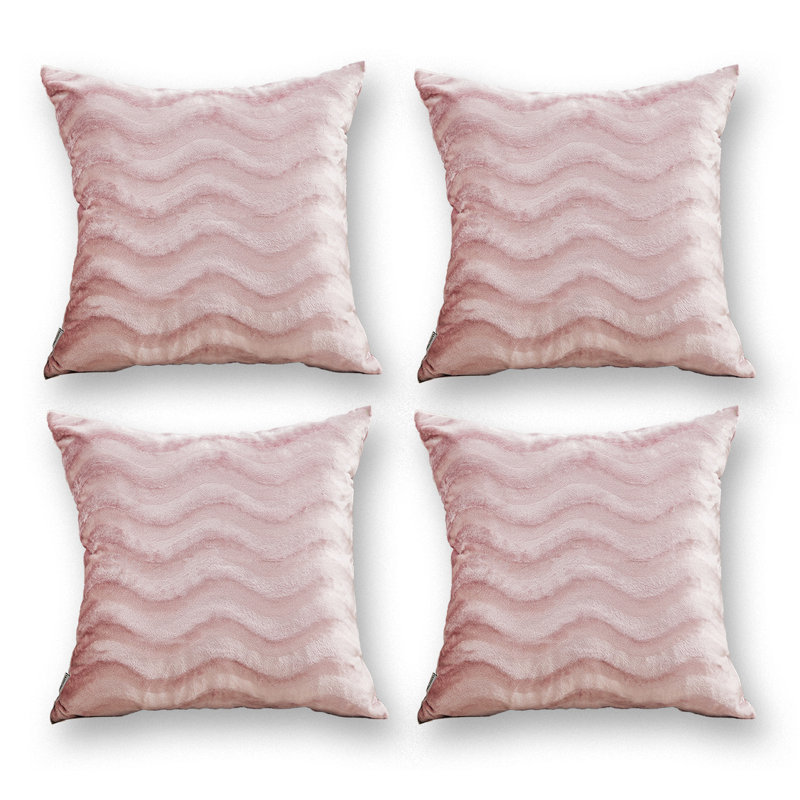 Floral Pillow Cover, Blush