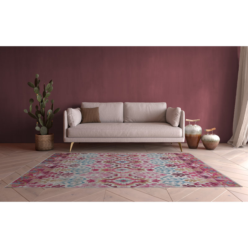 Grovetown Floral Area Rug, Rectangle 160cm x 230cm