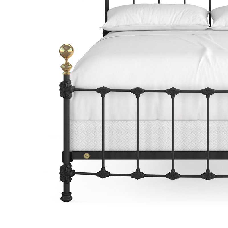 151 Palatial Bed | Complete Standard, Gunmetal, Queen