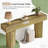Modern Side Table,Compact Console Table,Sofa Table
