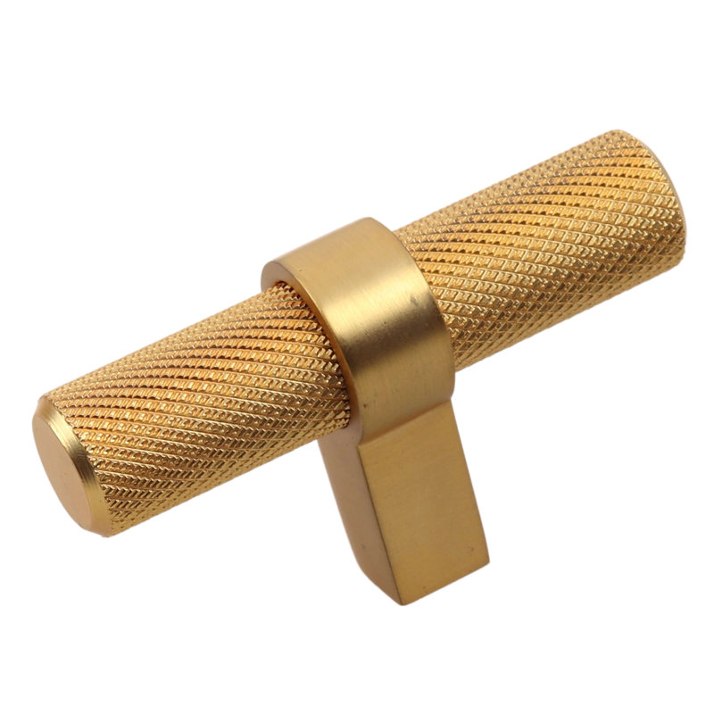 Poignée barre 2 1/4 po Pinnacle Collection GlideRite, Laiton doré