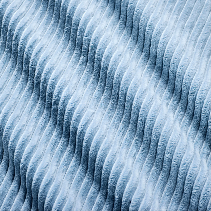 Repose-pieds rectangulaire pour l'intérieur, Bleu