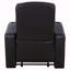Fauteuil inclinable rembourré avec porte-gobelet
