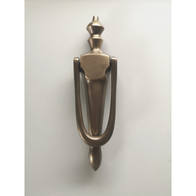Solid Brass Slimline Door Knocker