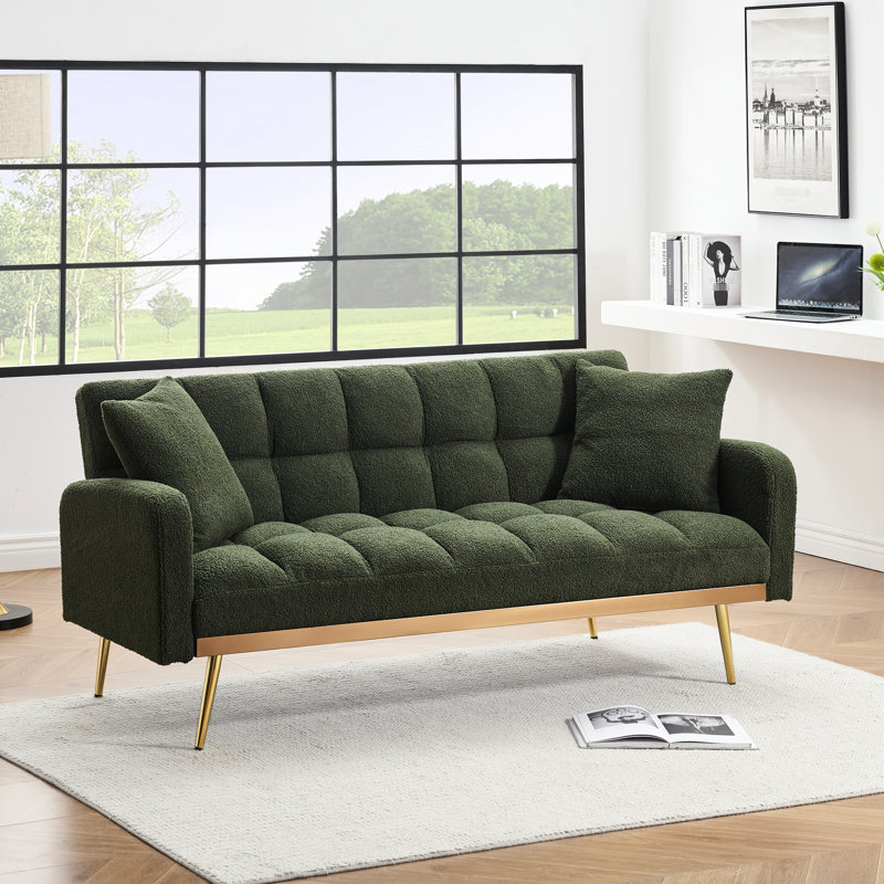 69 Inch Adjustable Bed With For Small Bedroom And Living Room - Three Speed Convertible, Relaxed Posture, Solid Wood Frame In Home Spaces Transformation, Removable , Strong