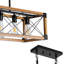 Retro 5- For All Situations - Rust- Material, Adjustable Boom Height, Ceiling Lighting Style Purposes Rust , Fixture