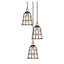 Luminaire suspendu en forme de cloche 5 lumières Pinnix-891985662