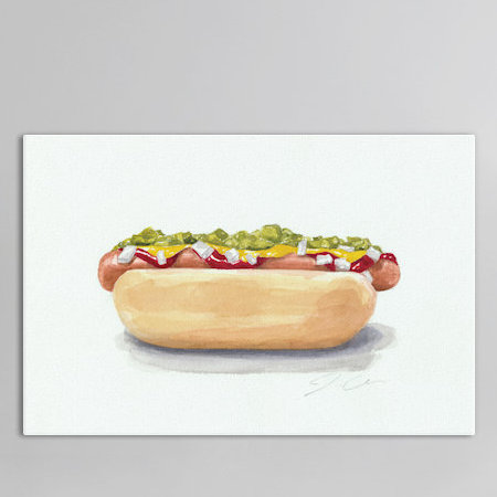 Art sur toile très franchement, H 8 po x l 12 po x P 0,75 po