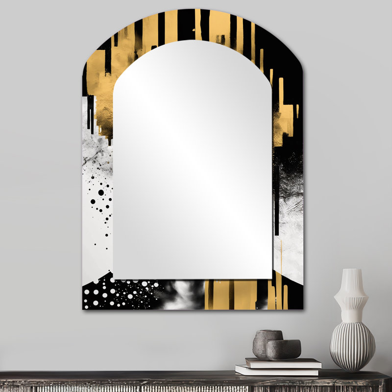 Miroir mural Golden Mid, 34 po x 25 po