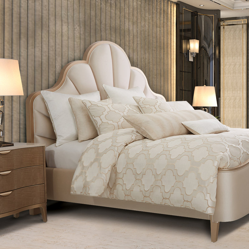 Spectrum Comforter Set - Pearl, King Comforter + 9 Additional Pieces