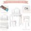 Dressing Table with Mirror-466765102