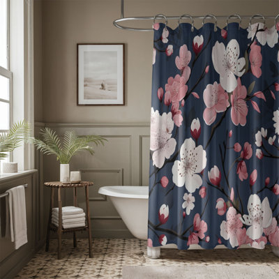 Spring Blossoms - Rideau de douche Premium