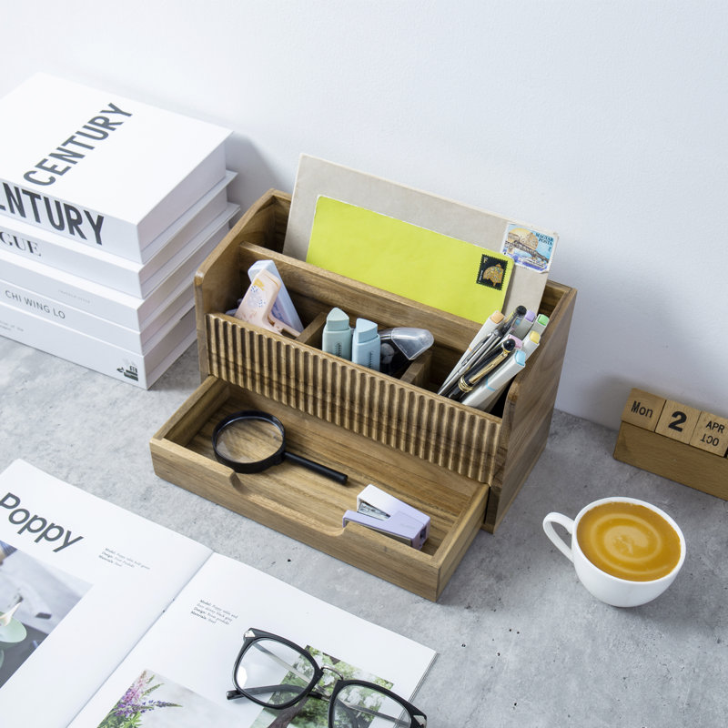 Organisateur de bureau pour accessoires de fournitures de bureau