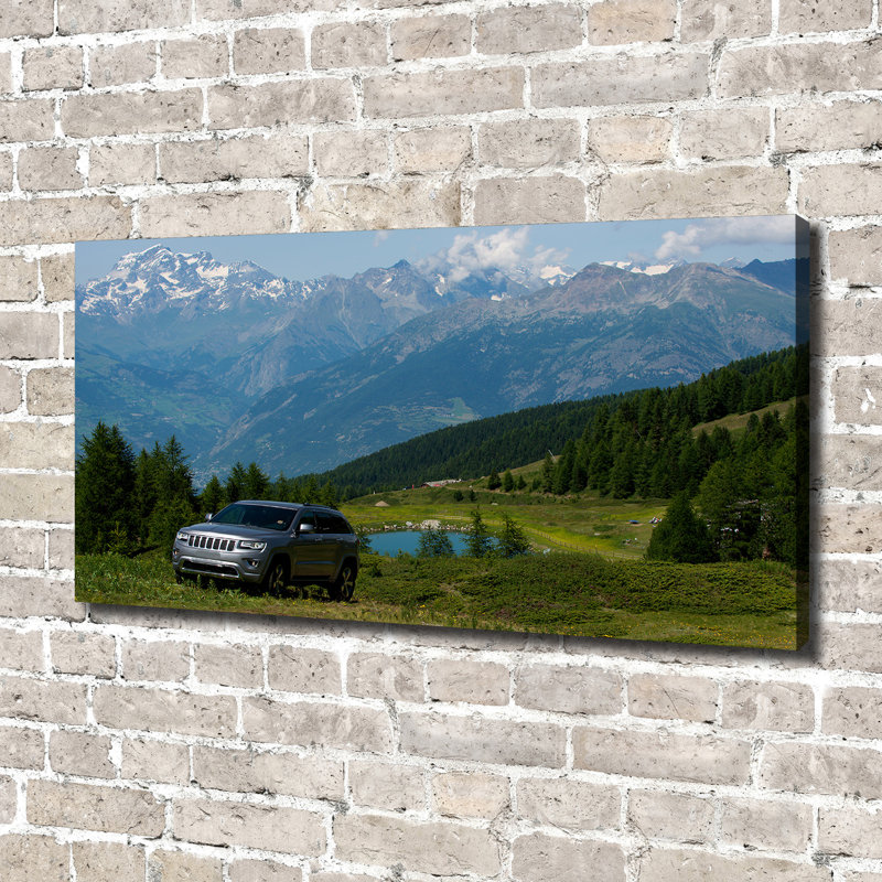 Off-Road Car - Wrapped Canvas Print