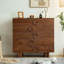 Commode d'appoint en noyer de style scandinave
