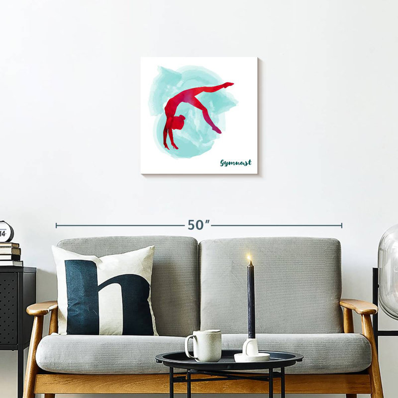 Sireci Gymnast On Hand Stand, 20" H x 20" W