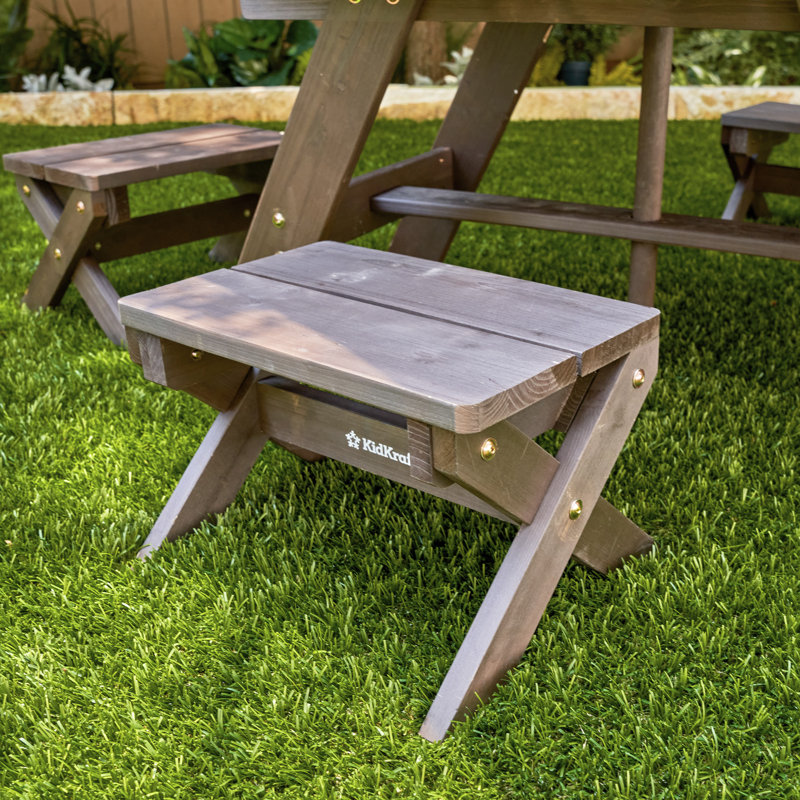 Solid Wood 4 - Person Seating Group