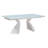 Denzel Extendable Glass Top Dining Table