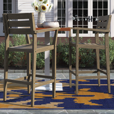 Aniyaha 30" Patio Bar Stool by Lark Manor