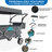 Push & Pull Utility Folding Wagon With Removable Canopy