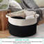 Panier de rangement en corde de coton avec poignées, panier à linge pour bébé, panier à jouets-1756984660-1748192932