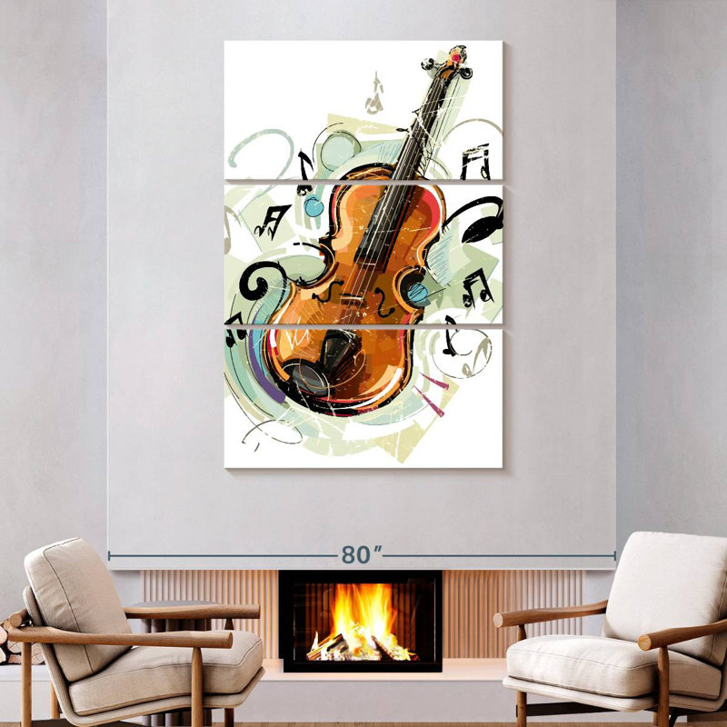 Abarca Cartoon Violin