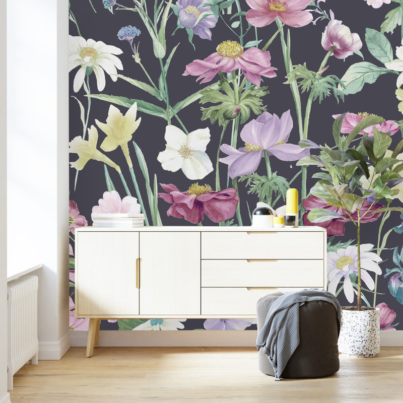 Peel & Stick Wall Mural, 8.34' W x 8.34' L