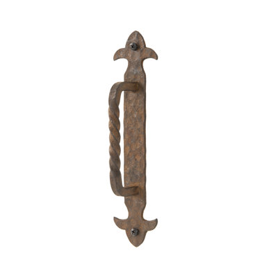 Hand Forged Iron Door Handle